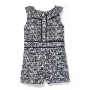 Janie & Jack girl boucle romper 3t